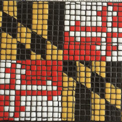 Maryland Flag Mosaic