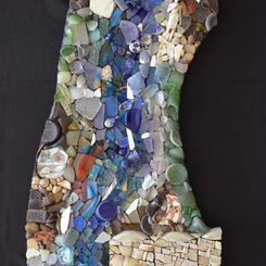 Patapsco River; part of Pieces of History: EC250 Mosaic