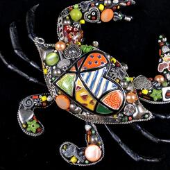 Crab 149 Colorful Heart