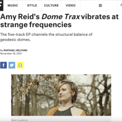 The Fader Review of Dome Trax