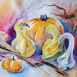 Three gourds