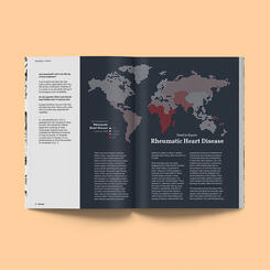 Spread from Womanly Magazine Issue No. 2: Matters of the Heart