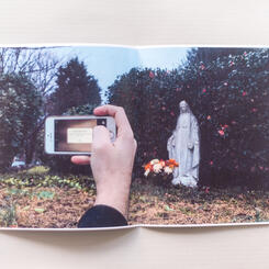 Spread from Wild Blue Yonder Zine