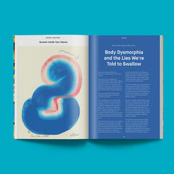 Spread from Womanly Magazine Issue No. 6: Eatin' Good