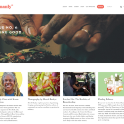 Digital Issue No. 7: Eatin' Good on womanlymag.com