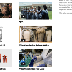 HAIR CLUB at MoMA Salon 33: HAIR (October 2019)