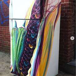 Community Fridge Mural - Greenmount