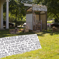 Baltimore Mobile Community Brick Factory on the Spring House Lawn at the BMA