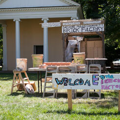 Welcome to the Baltimore Mobile Community Brick Factory's Brickmaking Station