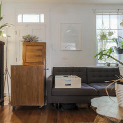 Three Sheds for Three Sites, Shed III: Collection Shed at Home