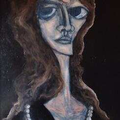 Socialite (With a Long String of Pearls)