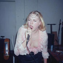 Rosie Performing for Thirst Church at My Old House