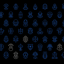 LYRICOS ALPHABET (SELECTED)