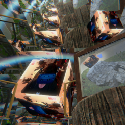 VR Space: Self-Reflection through TV