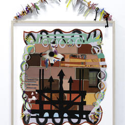 Brick Pillow II, exhibition view 