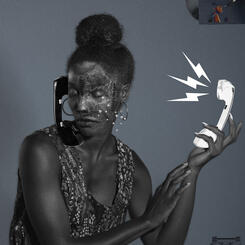 The heart of a woman stays multitasking.