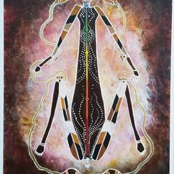 Lightning Dreaming Man