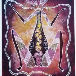 Lightning Dreaming Woman