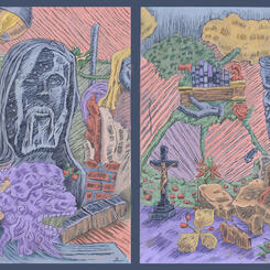 Nagasaki Sketchbooks, More TIme Around the Urakami Cathedral