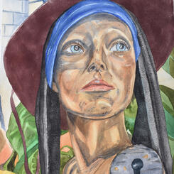 Mannequin Envisioning Her Life as in a Dream