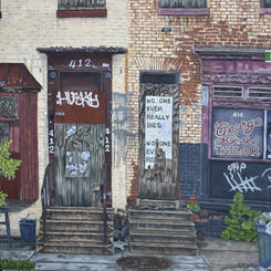 Baltimore Ruins XII (Mixed Messages) 