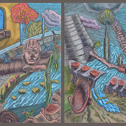 Nagasaki Sketchbooks, Around the Urakami Cathedral I