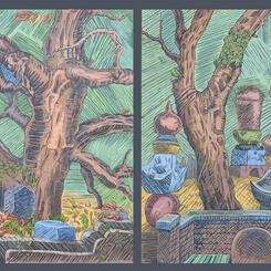 Nagasaki Sketchbook IX/ The Cemetery Gave Way to an Ancient Forest