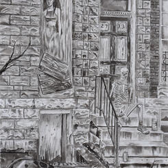 On the Stoop IV. Am I Ever Going to Get Out of Here?