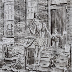 On the Stoop I. Taunting the Basement Dwellers, Unaware of the Danger