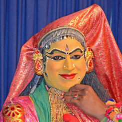 An Actor at the Cochin Cultural Center