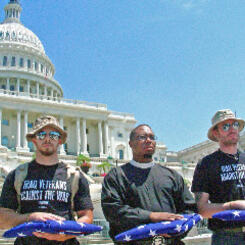 Iraq War Veterans for Peace at US Capitol