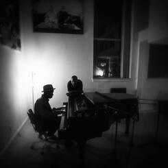 Lafayette Gilchrist & Shodekeh. Photo by Wendel Patrick, 2015.