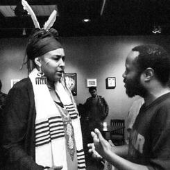 Jazz & Soul vocalist Navasha Daya & Shodekeh, in conversation during Embody, a series of the Vocal Arts, 2016.