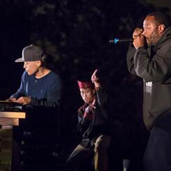 Shodekeh, Q Bert & Rizqi Rachmat. 