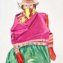 Ecuadorian Indigenous Woman on a Cold Day.png