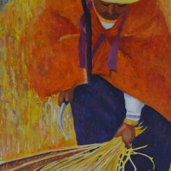  Cortando Cebada/ Cutting Barley..jpg