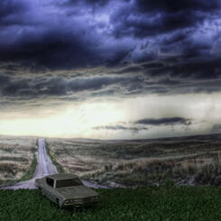 Chevy Impala in Nebraska Storm