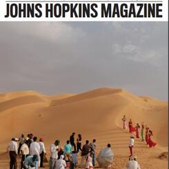 Johns Hopkins Magazine winter 2013 cover