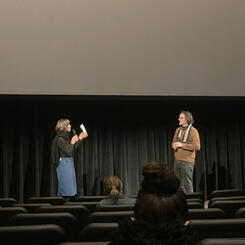 Curator Margaret Rorison holds a Q&A with preservationist, Mark Toscano 