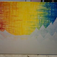 abstract with arctic range