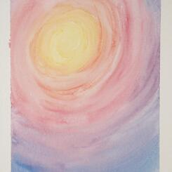 sun studies watercolor