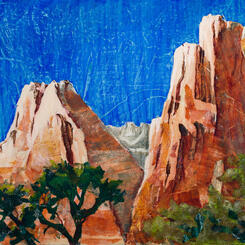 Court of the Patriarchs - Zion National Park