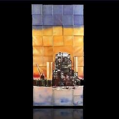 Silo Point on Locust Point Bay, South Baltimore, Sunset