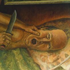 Triple Self-Portrait (detail)