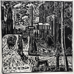 Saint Paul and Read Street Looking South 