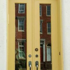 Commissioned Mosaic Transom - Full View