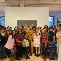 Dear Black Girl Project - Reception Group Photo