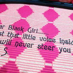 Embroidery Dear Black Girl Project- Narrative by Dawn S.