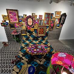 Installation Dear Black Girl - Process Sketch