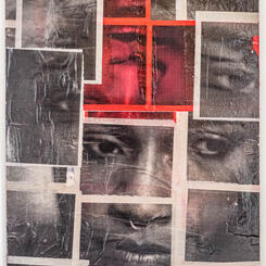 Portraits, Adhered #1,2021